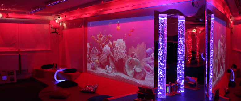 sensory room at redbank house