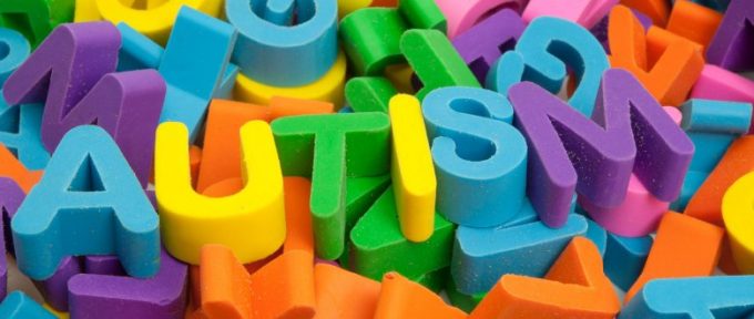 autism colourful letter pieces