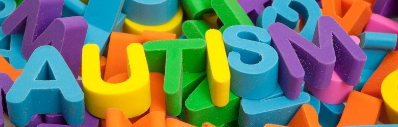 autism colourful letter pieces