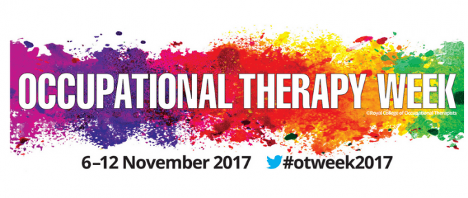 occupational therapy week november with splash of colours