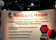redbank house banner with balloons and kidz to adultz north