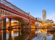 canal view in Manchester