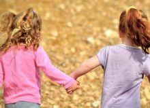 children playing outdoors