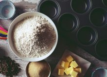 baking tray and untensils